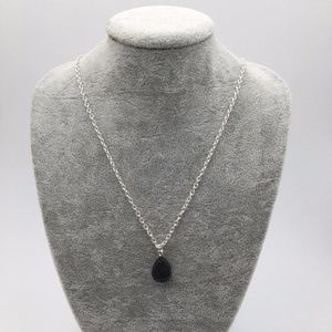 Jewelry - Natural Lava Stone Rock Diffuser Teardrop Necklace Jewelry - Natural Lava Stone Rock Diffuser Teardrop Necklace